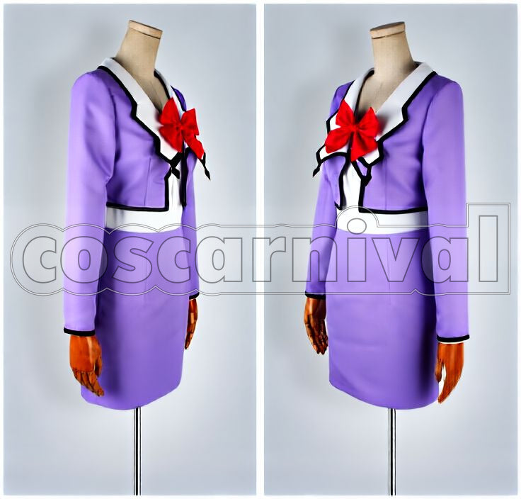 Setsuna Meioh Suit Cosplay cosplay costume from Sailor Moon, front view 2