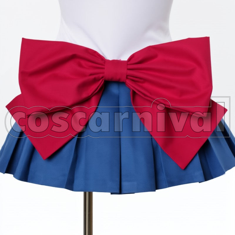 Crystal Usagi Tsukino Battle Outfit cosplay costume from Sailor Moon, detail-5