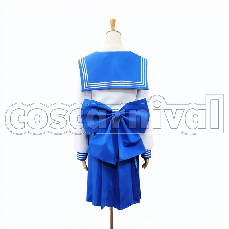 Tsukino cosplay costume from Sailor Moon Usagi, back view
