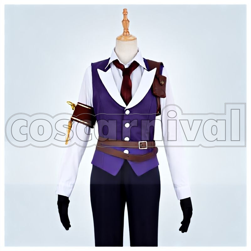 The Animation Seijuro Kamiyama Cosplay cosplay costume from Sakura Wars:, front view 1
