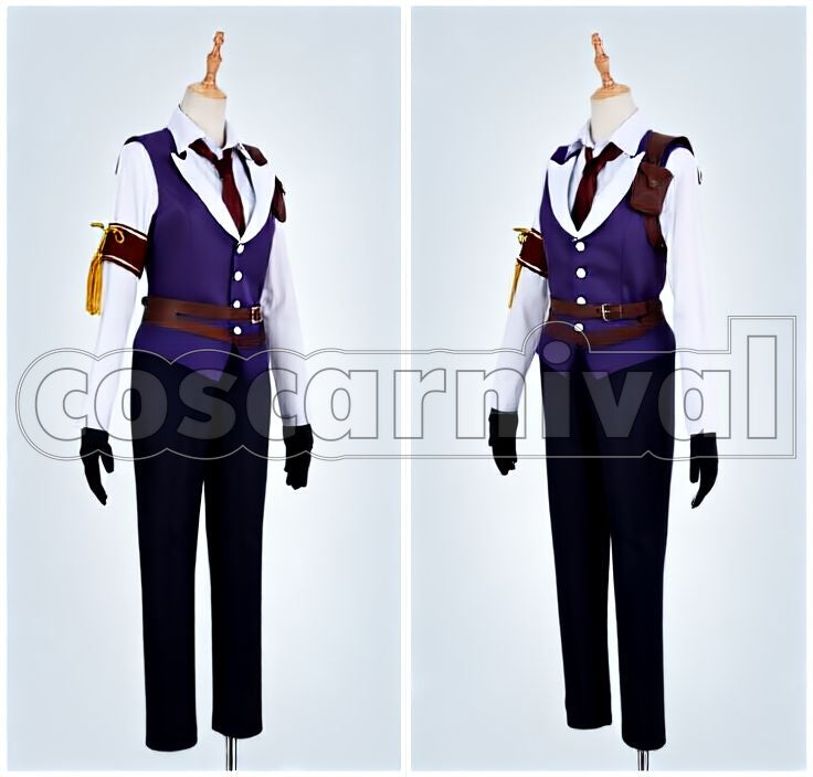 The Animation Seijuro Kamiyama Cosplay cosplay costume from Sakura Wars:, front view 2