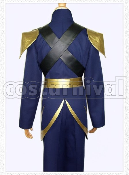 Hanzo Hattori cosplay costume from Samurai Warriors, back view