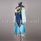 3 Z Wang Yuanji cosplay costume from Samurai Warriors, side view