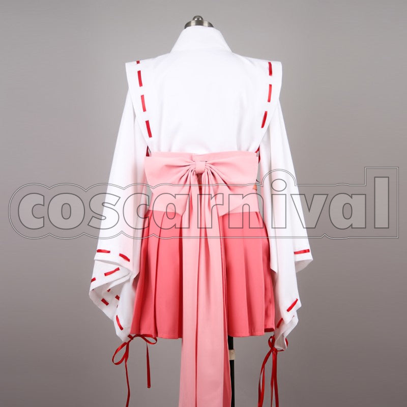 Musubi cosplay costume from Sekirei, back view