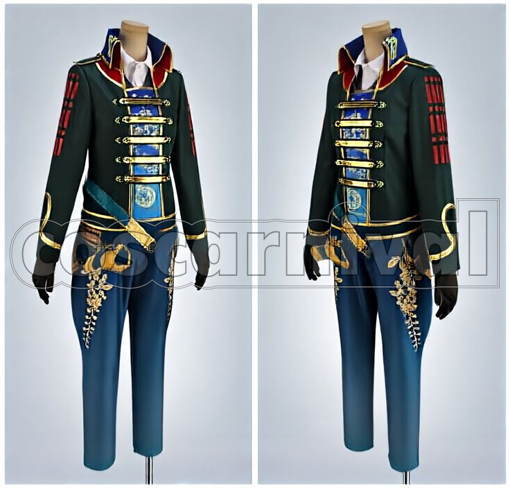 Blood Date Army Date Masamune Cosplay cosplay costume from Sengoku Night, front view 2