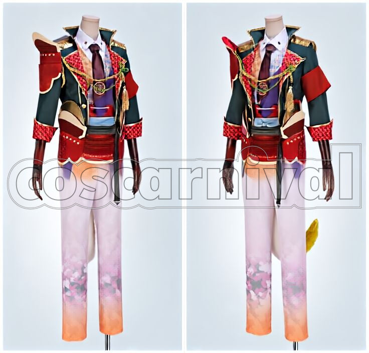 Blood Sanada Army Sanada Yukimura Cosplay cosplay costume from Sengoku Night, front view 2