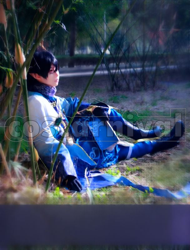 Blood Toyotomi Army Kuroda Kanbee Cosplay cosplay costume from Sengoku Night, side view