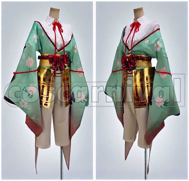 Blood Toyotomi Army Takenaka Hanbee Cosplay cosplay costume from Sengoku Night, front view 8