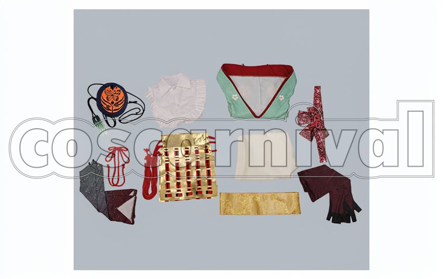 Blood Toyotomi Army Takenaka Hanbee Cosplay cosplay costume from Sengoku Night, set view