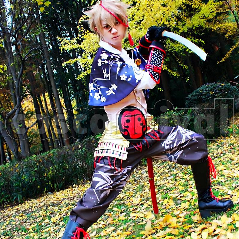 Blood Toyotomi Army Toyotomi Hideyoshi Cosplay cosplay costume from Sengoku Night, front view 1