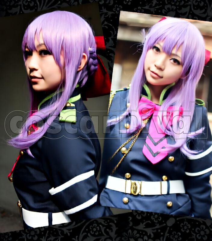 the End Shinoa Hiragi Cosplay cosplay costume from Seraph of, front view 3