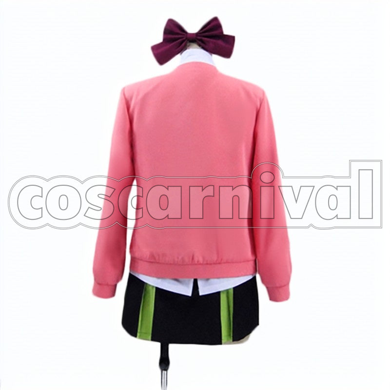 End Shinoa Hiragi Ver.2 cosplay costume from Seraph of the, back view
