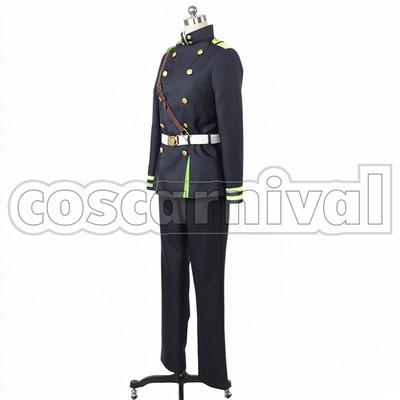 End Yuichiro Hyakuya cosplay costume from Seraph of the, side view 2
