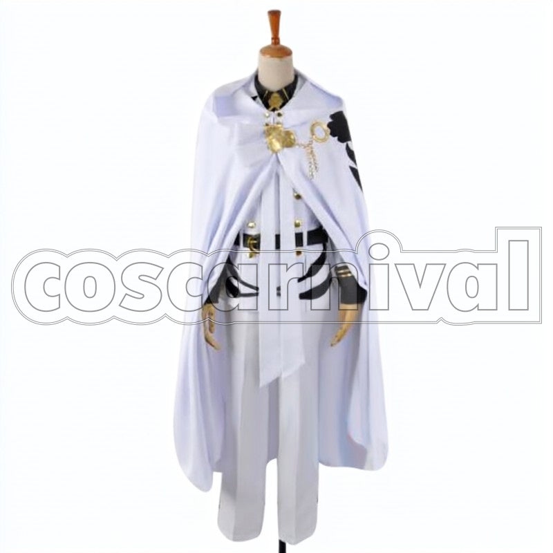 Mikaela Hyakuya cosplay costume from Seraph of the End, front view