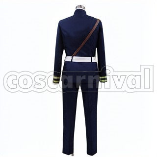 End Yuichiro Hyakuya Military Style cosplay costume from Seraph of the, back view 2