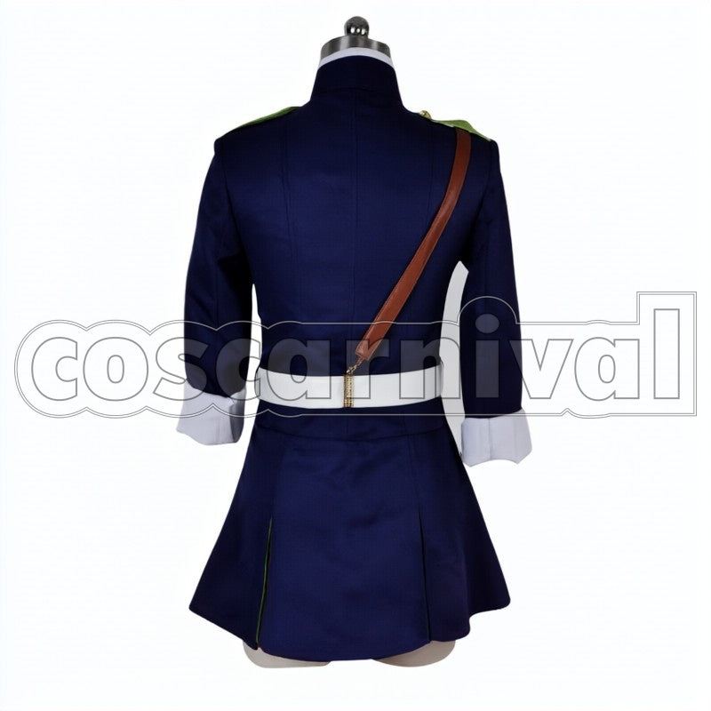 End Mitsuba Sangu cosplay costume from Seraph of the, back view