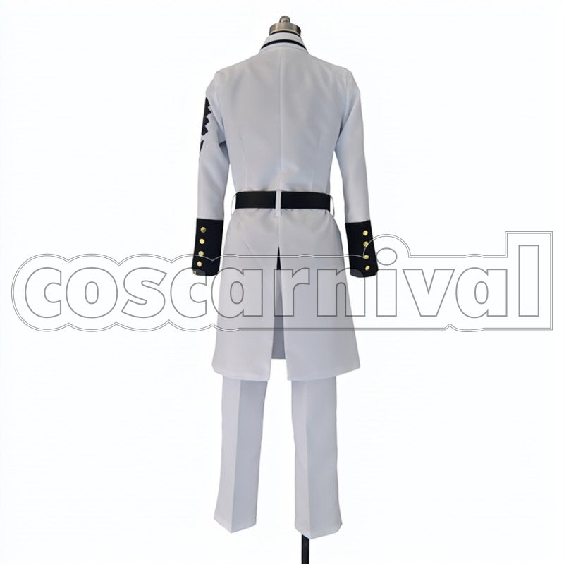 End rene shimu cosplay costume from Seraph of the, back view 2