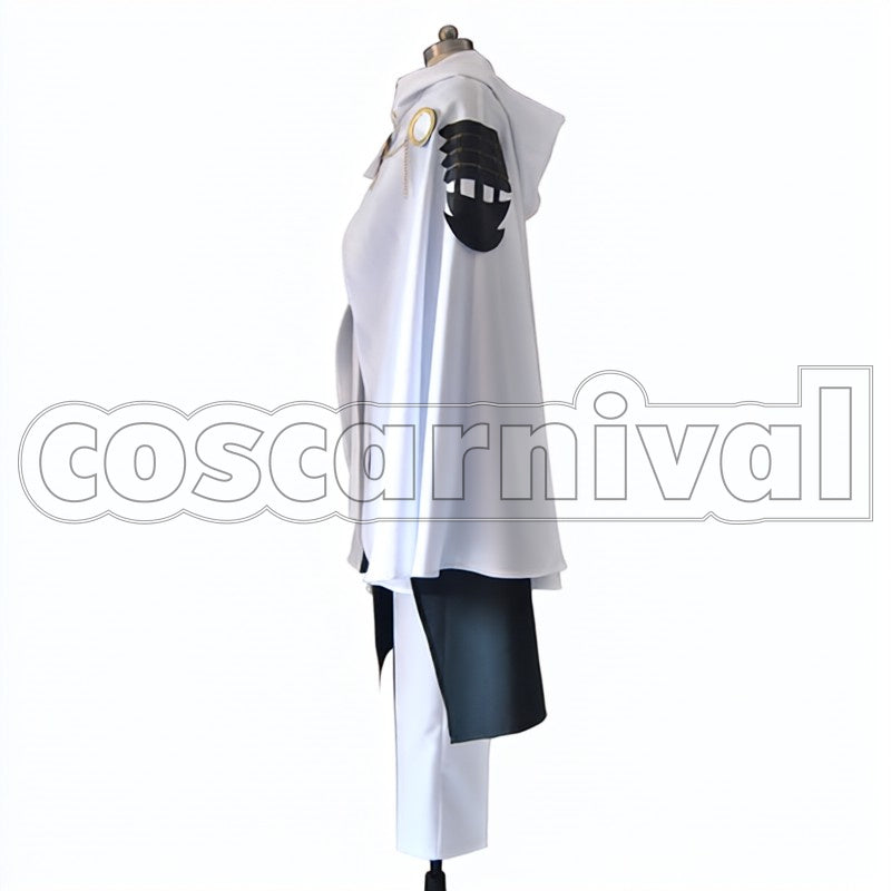 End rene shimu cosplay costume from Seraph of the, side view