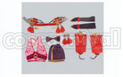 Sakura Cosplay cosplay costume from Shinobi Nightmare, set view