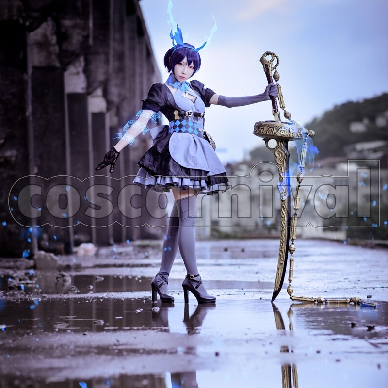 Bondage cosplay costume from SINoALICE Alice, front view 2