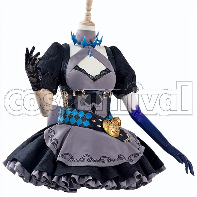 Bondage cosplay costume from SINoALICE Alice, front view