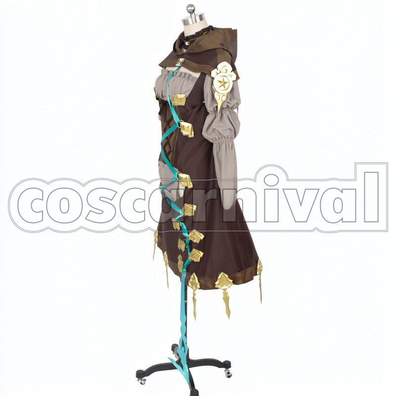 Delusion cosplay costume from SINoALICE Gretel, side view 2