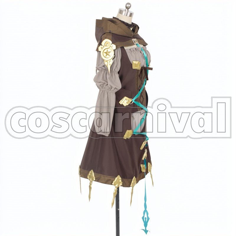 Delusion cosplay costume from SINoALICE Gretel, side view