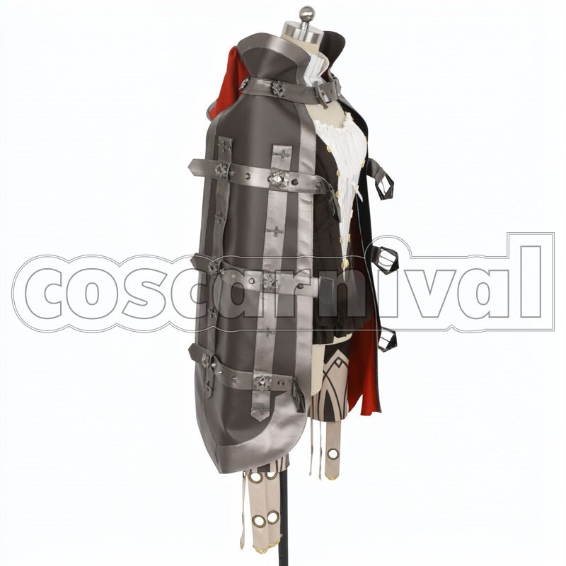 Hood Violence cosplay costume from SINoALICE Red Riding, back view