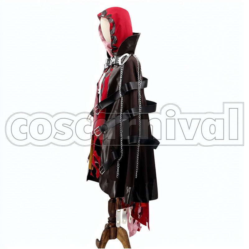 Hood Violence cosplay costume from SINoALICE Red Riding, side view