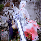 Justice cosplay costume from SINoALICE Snow White, front view 6