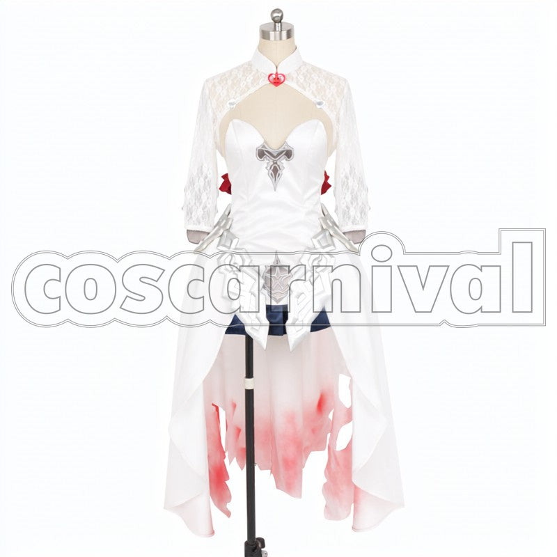 Justice cosplay costume from SINoALICE Snow White, front view 7