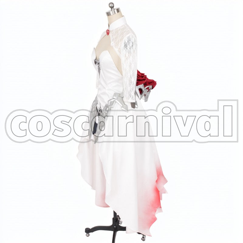 Justice cosplay costume from SINoALICE Snow White, side view 2