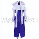 kuroe seveni cosplay costume from Sky Wizards Academy, back view