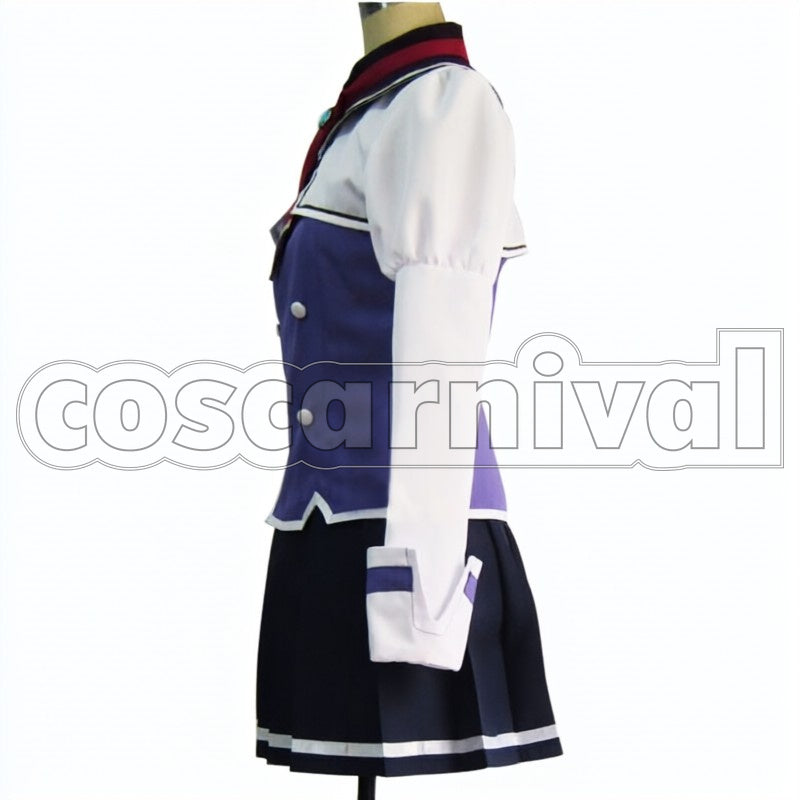 misora hoittoteru cosplay costume from Sky Wizards Academy, side view