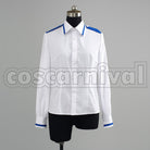PreCure! Miyuki Hoshizora Nanairogaoka Middle School Girls cosplay costume from Smile, back view 2