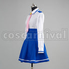PreCure! Miyuki Hoshizora Nanairogaoka Middle School Girls cosplay costume from Smile, side view 2