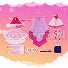 Pretty Cure Cure Butterfly Ageha Hijiri Cosplay cosplay costume from Soaring Sky!, set view