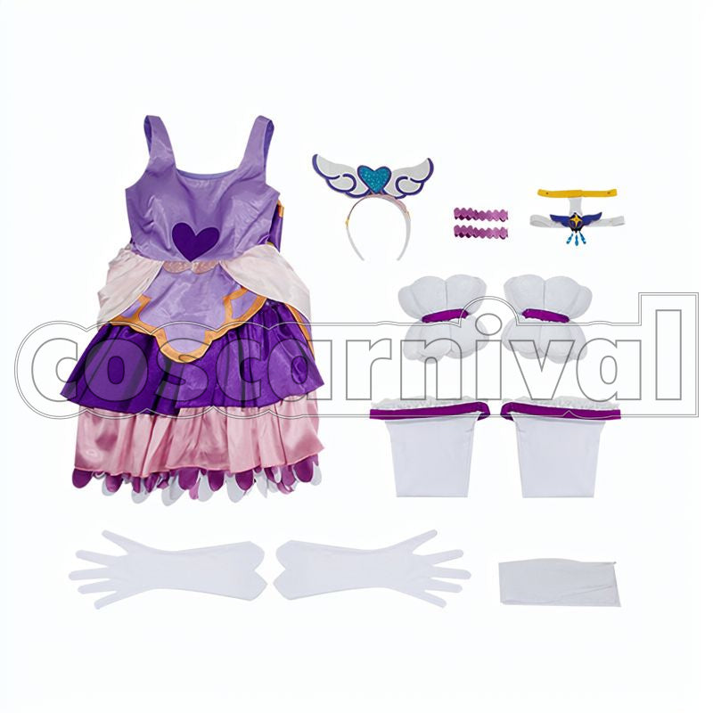 Pretty Cure Ellee Cure Majesty Cosplay cosplay costume from Soaring Sky!, set view