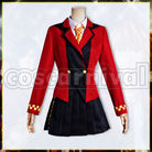 (S) Megumi Oura Meien High School Concert Band Girls' Uniform Cosplay cosplay costume from SOUL CATCHER, front view 2