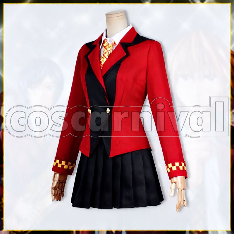 (S) Megumi Oura Meien High School Concert Band Girls' Uniform Cosplay cosplay costume from SOUL CATCHER, front view 3
