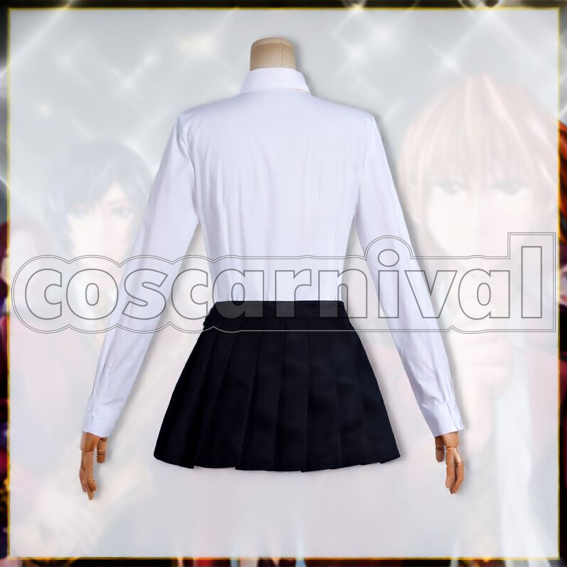 (S) Megumi Oura Meien High School Concert Band Girls' Uniform Cosplay cosplay costume from SOUL CATCHER, back view 2