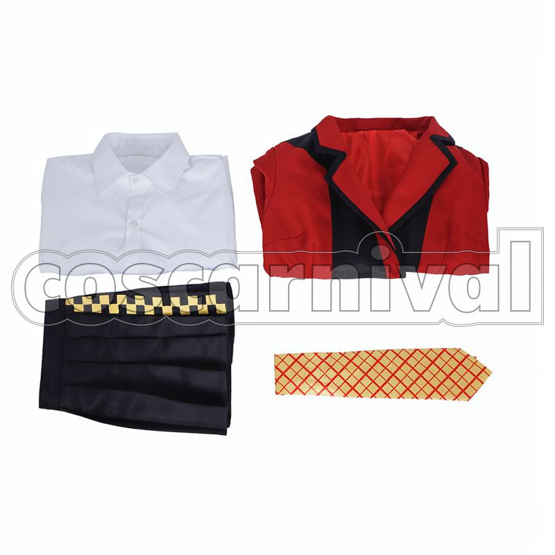 (S) Megumi Oura Meien High School Concert Band Girls' Uniform Cosplay cosplay costume from SOUL CATCHER, set view