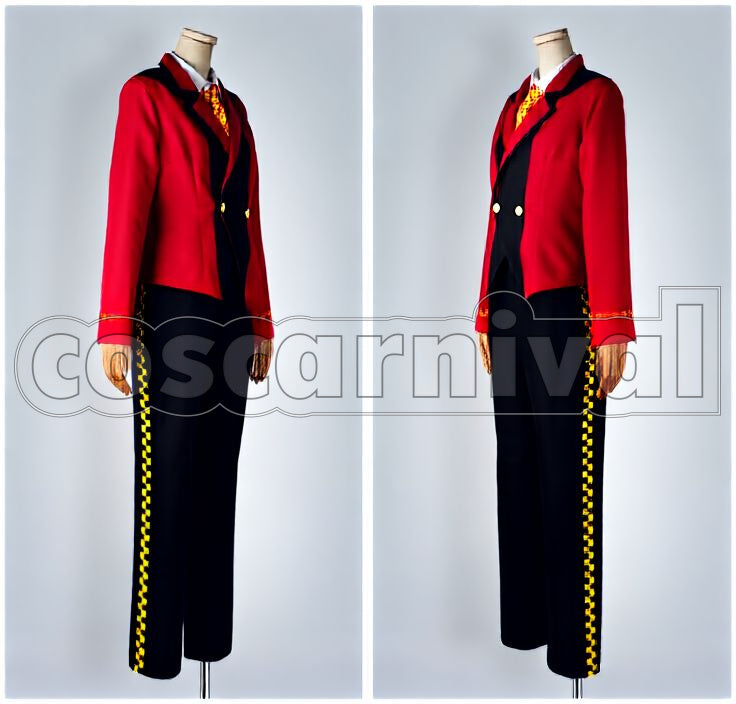 (S) Shota Kamine Meien High School Concert Band Boys' Uniform Full Set Cosplay cosplay costume from SOUL CATCHER, detail-2