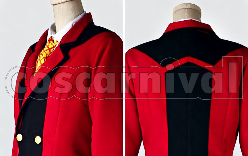 (S) Shota Kamine Meien High School Concert Band Boys' Uniform Full Set Cosplay cosplay costume from SOUL CATCHER, detail-4