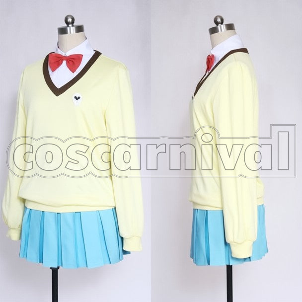 Meme Tatane Craftsman cosplay costume from Soul Eater Not!, front view 2