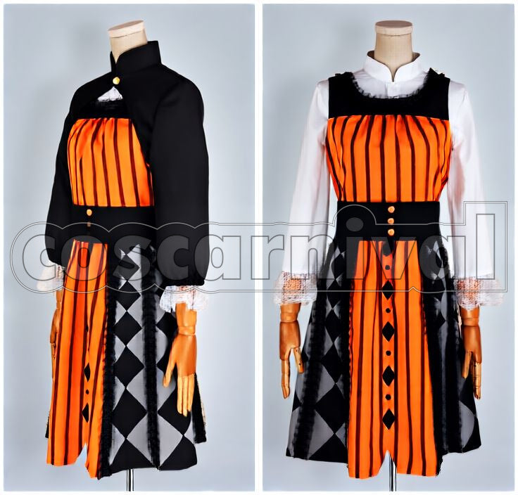 Kuroki Okami no Yado Country Girl Cosplay cosplay costume from Sound Horizon, front view 2