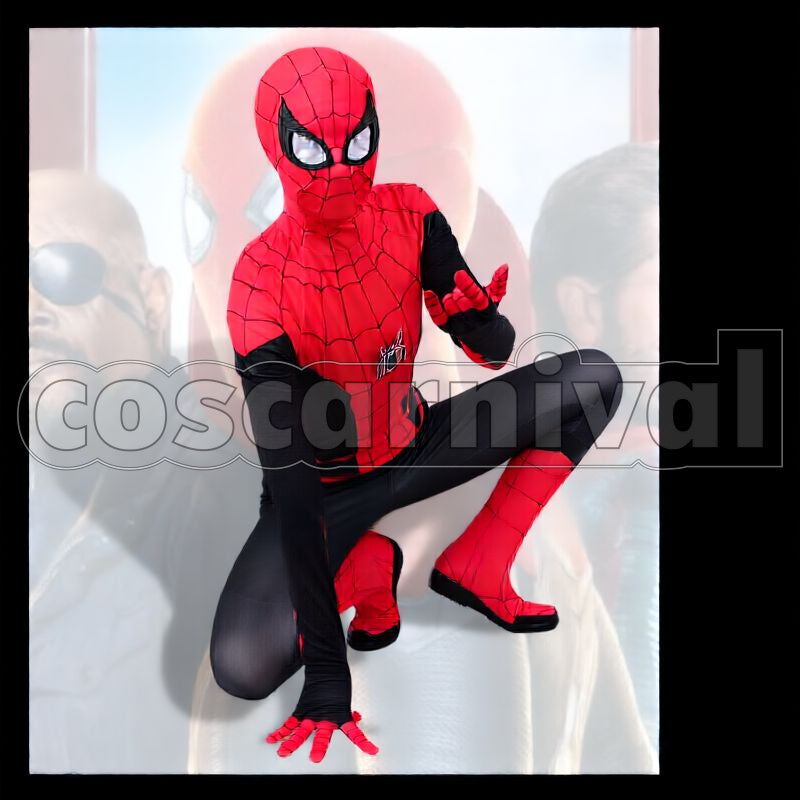 From Home Peter Benjamin Parker Cosplay cosplay costume from Spider-Man: Far, front view 3