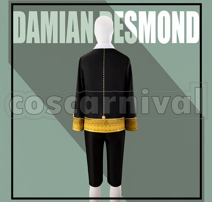 Damian Desmond Cosplay cosplay costume from SPY×FAMILY, back view