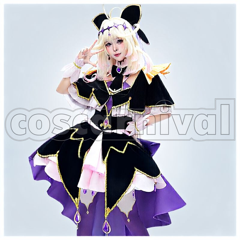 Precure! Cure Arcana Shadow Cosplay cosplay costume from Star Detective, front view 1