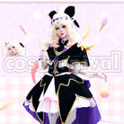 Precure! Cure Arcana Shadow Cosplay cosplay costume from Star Detective, front view 3